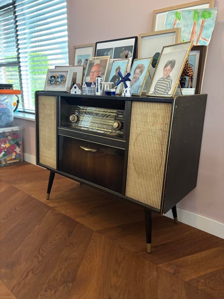 Vintage Kuba radiomeubel radio - unieke eyecatcher, Ophalen