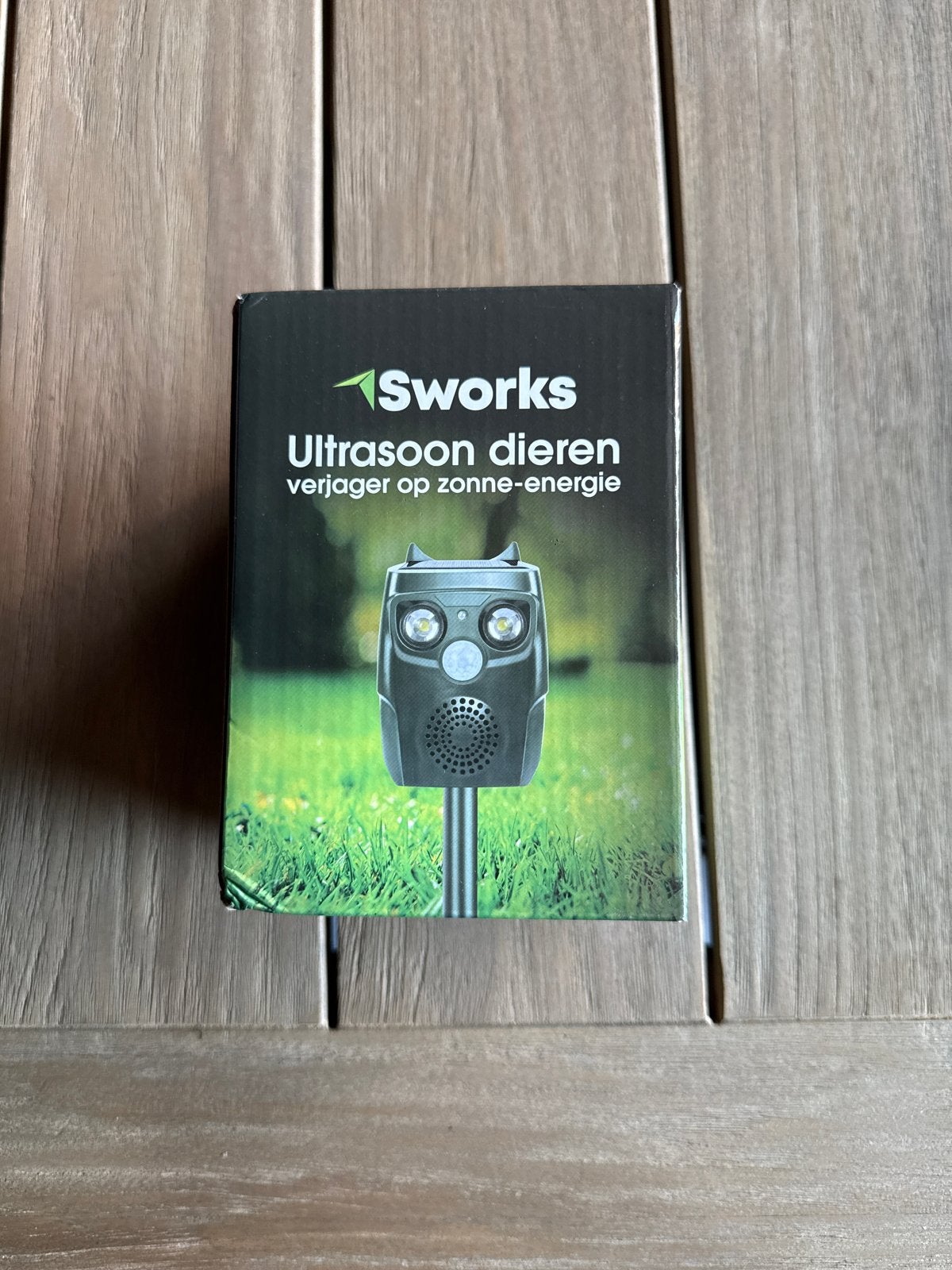 Sworls Ultrasoon Dierenverjager op Zonne-energie, Ophalen of Verzenden, Nieuw, Ongediertebestrijding