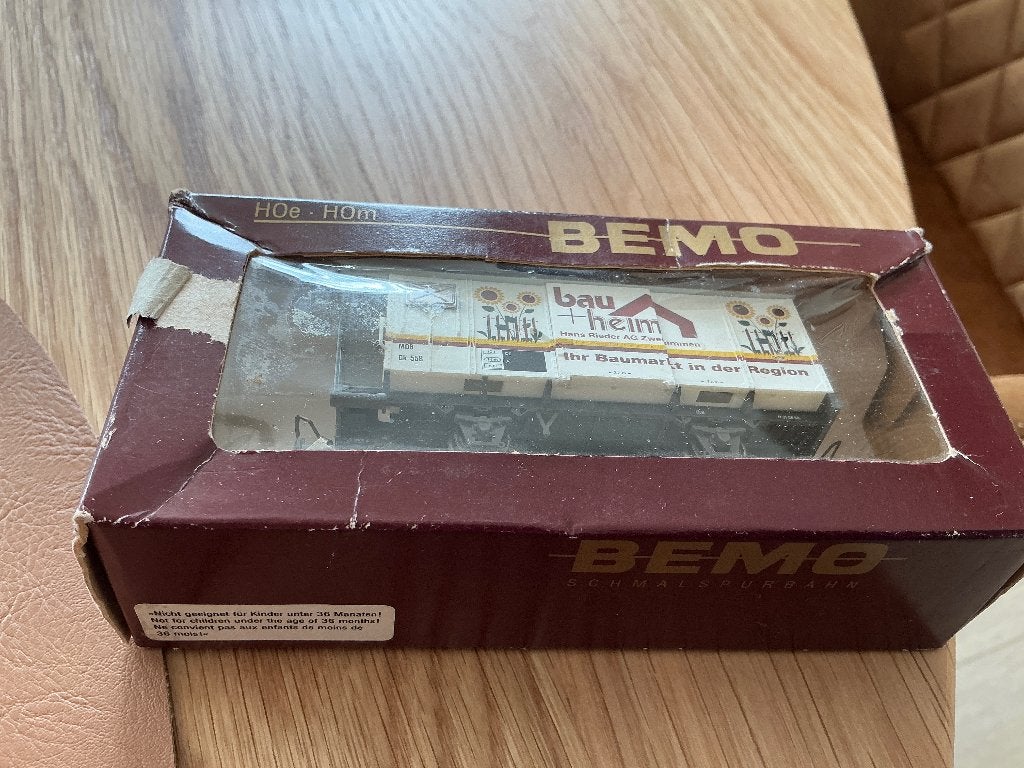 Bemo goederenwagon 2274, Overige merken, Gelijkstroom, Ophalen of Verzenden, Nieuw