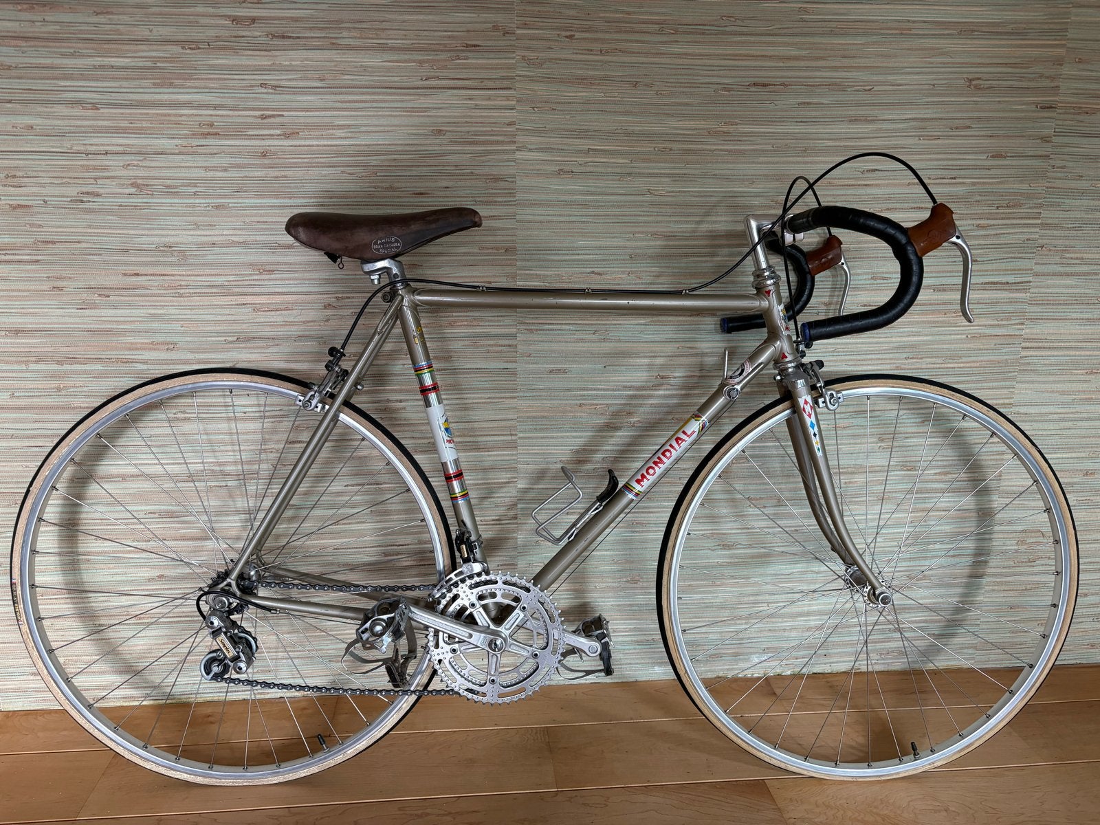 Vintage Cicli Mondial racefiets - Klassieke stijl retro, Fietsen en Brommers, Fietsen | Racefietsen, Gebruikt, Staal, Heren, 53 tot 57 cm