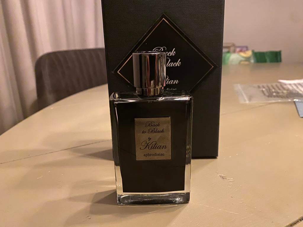 Kilian back to black 50ml, Sieraden, Tassen en Uiterlijk, Uiterlijk | Parfum, Ophalen of Verzenden, Zo goed als nieuw