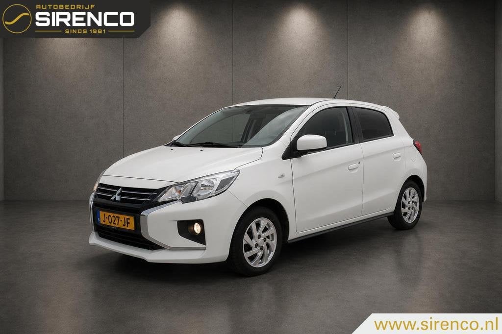 Mitsubishi Space Star 1.2 Active sport| nieuw model | Androi, Auto's, Voorwielaandrijving, Stof, Gebruikt, Wit