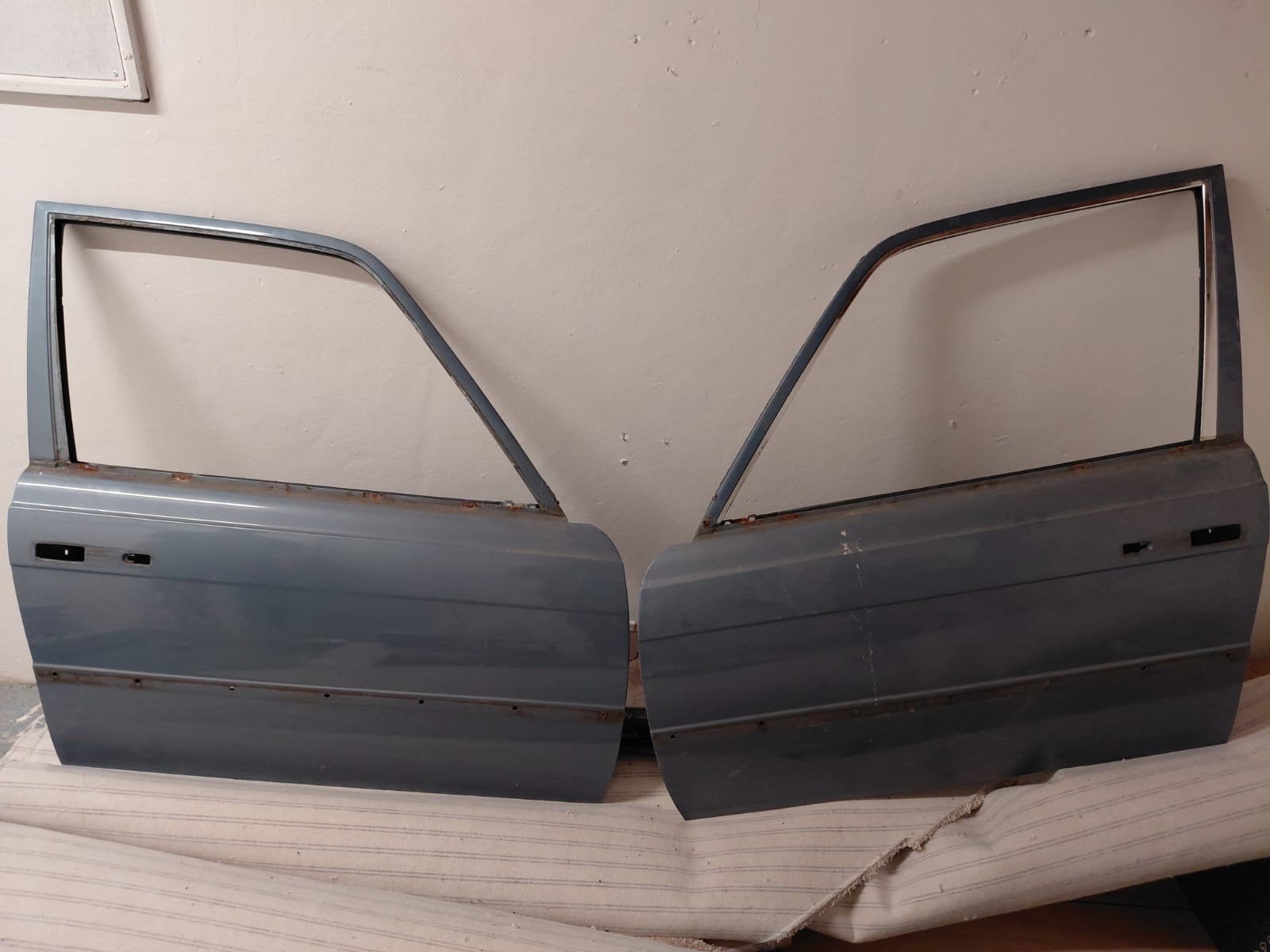 Set voordeuren Mercedes W116 280 SE KAAL, Ophalen, Gebruikt, Deur, Mercedes-Benz