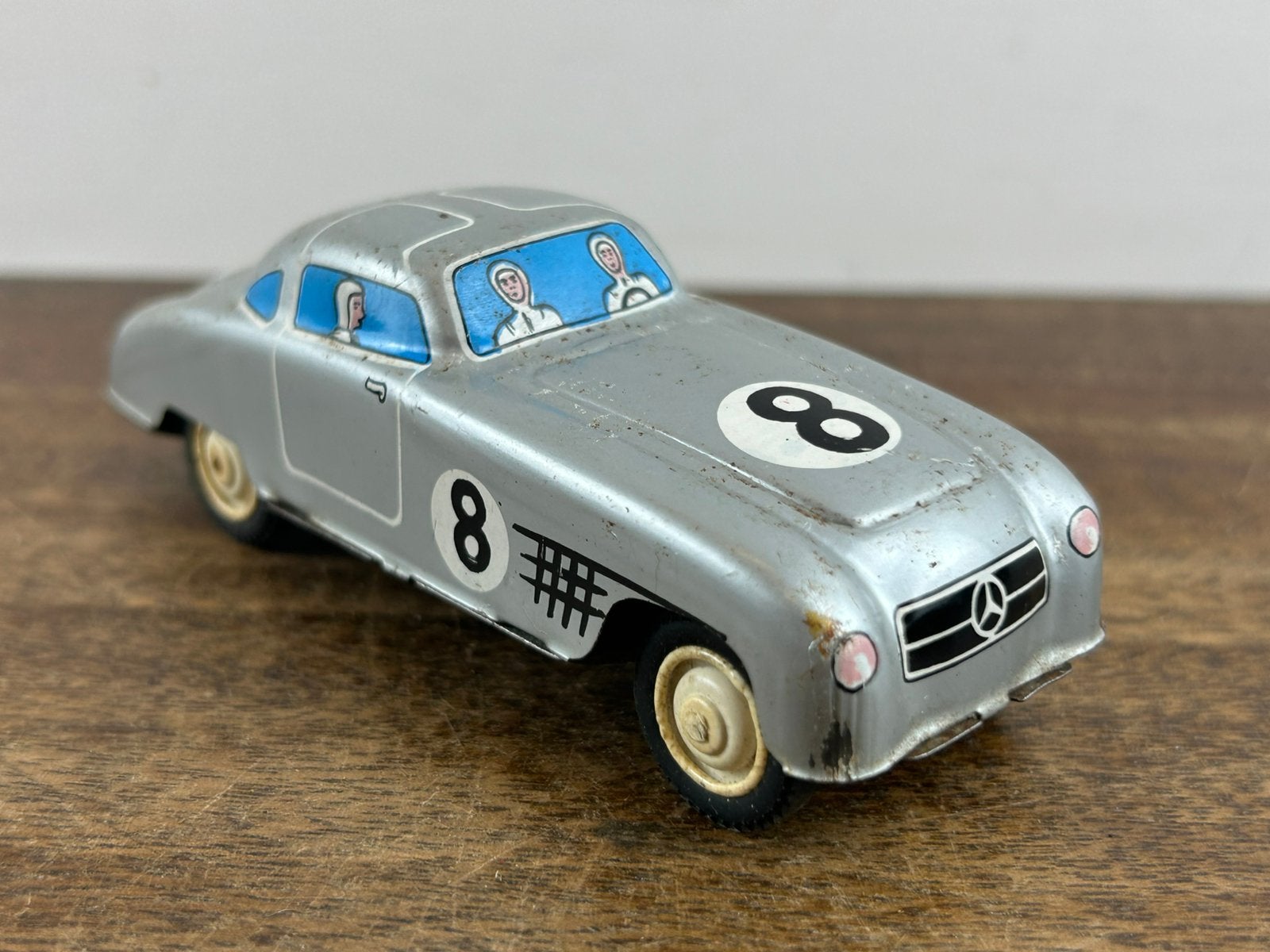 AMB Marchesini Bologna Blikken Mercedes BO 453 made in Italy, Antiek en Kunst, Antiek | Speelgoed, Ophalen of Verzenden