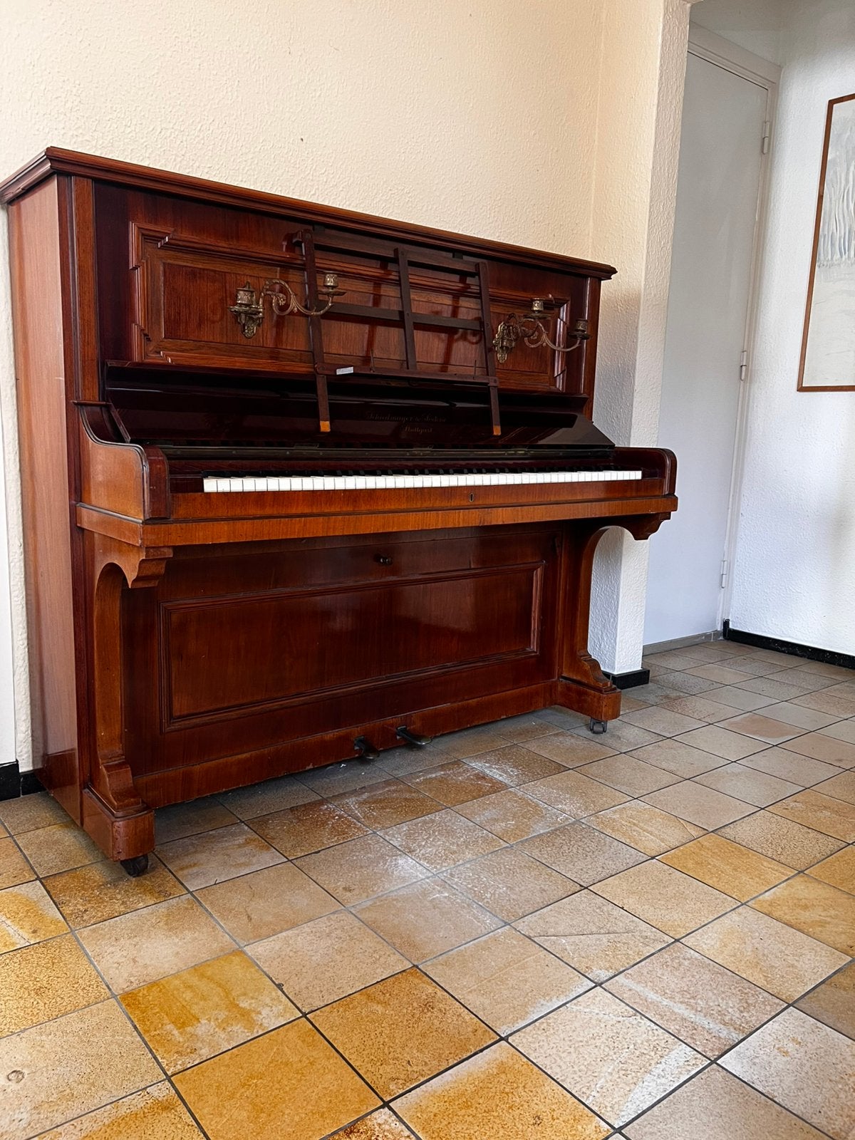 Schiedmayer piano, Muziek en Instrumenten, Piano's, Ophalen, Zo goed als nieuw