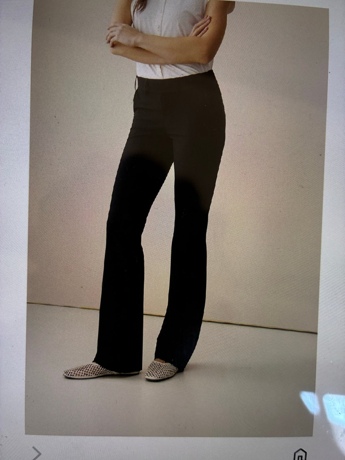 Lady Day Poppy Flared Broek Zwart Maat l, Kleding | Dames, Zwart, Maat 42/44 (L), Nieuw, Ophalen of Verzenden