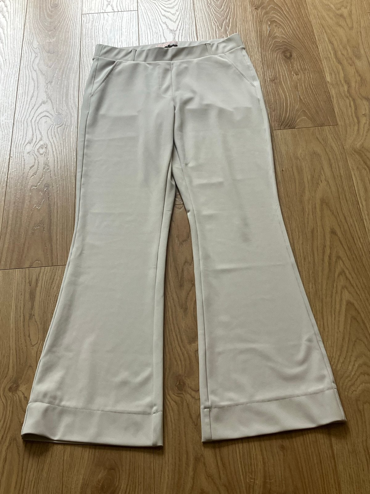 Z.g.a.n: Studio Anneloes Flair Broek - Maat M, Maat 38/40 (M), Beige, Ophalen of Verzenden, Zo goed als nieuw