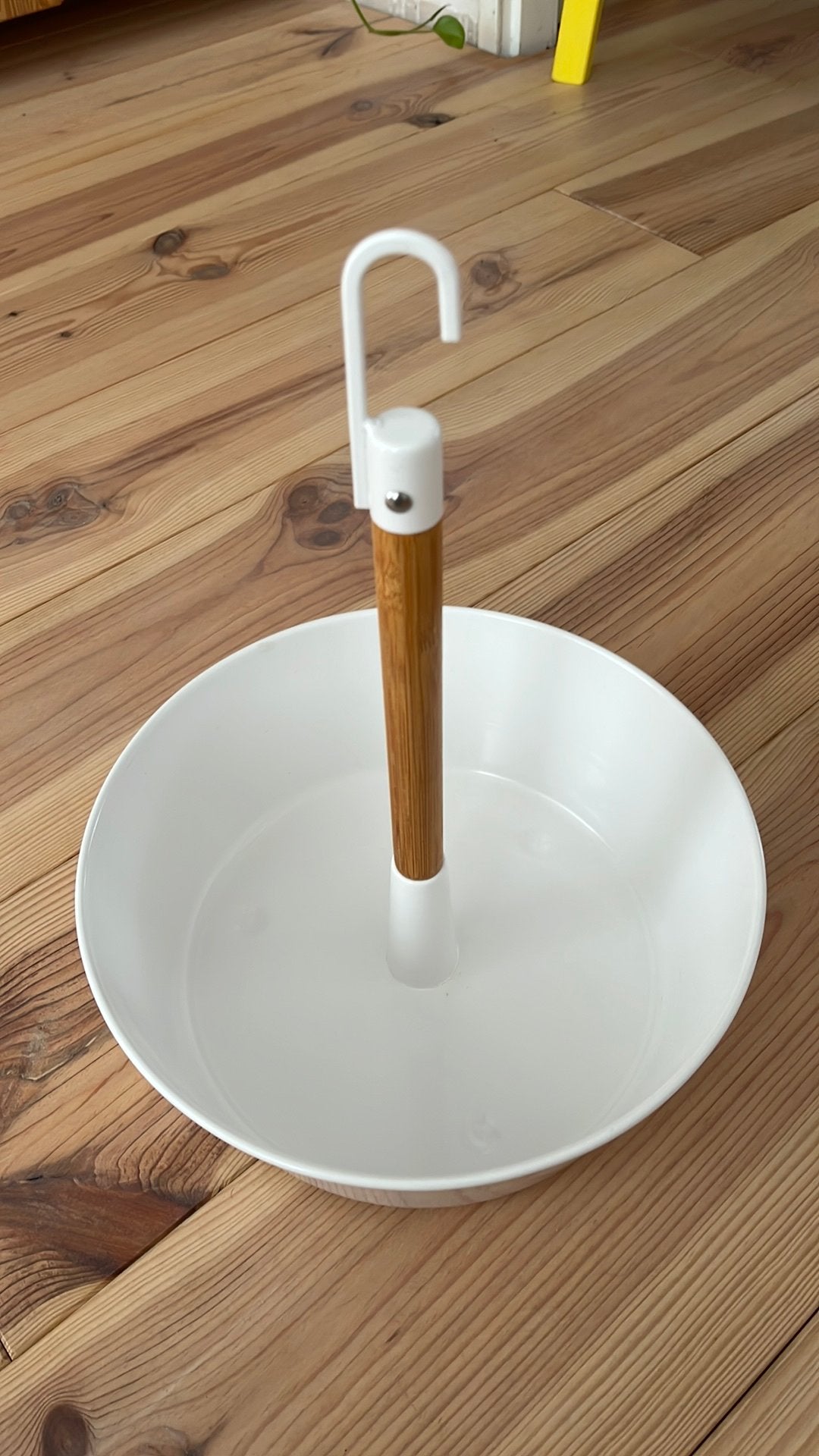 Plant hanger Bittergurka IKEA wit, Minder dan 30 cm, Rond, Ophalen of Verzenden, Zo goed als nieuw