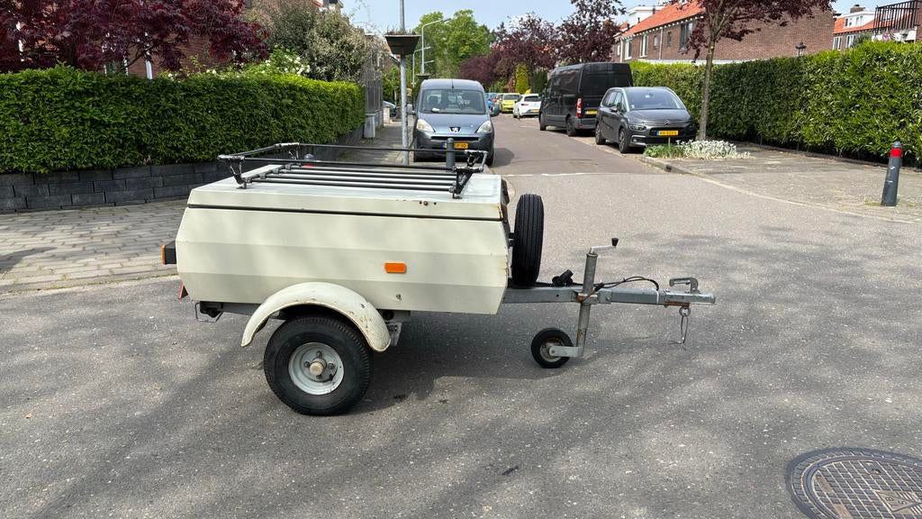 VEB Stema HP 402 Pinto aanhanger uit 1989, Ophalen of Verzenden, Gebruikt