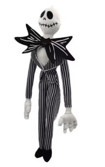 Nightmare Before Christmas Jack Skellington knuffel (50cm), Ophalen of Verzenden, Overige figuren, Nieuw, Knuffel