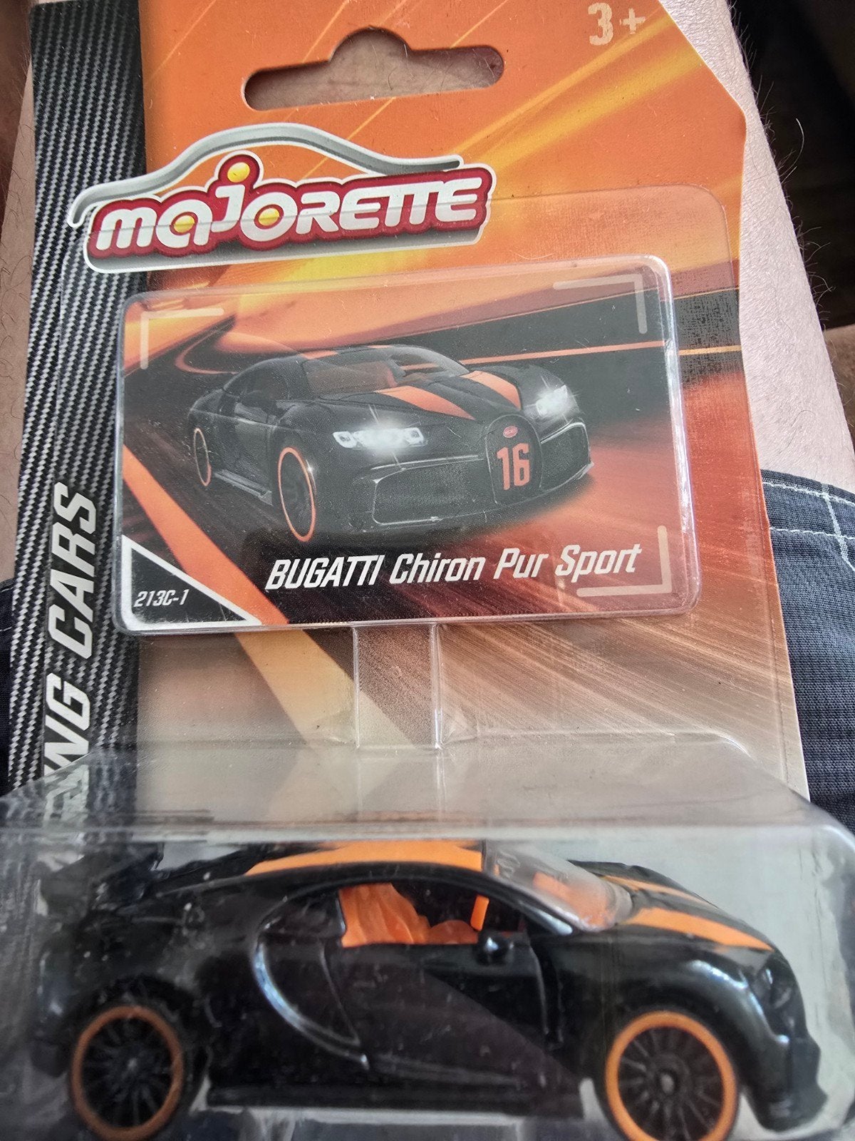 Majorette Bugatti Chiron Pur Sport, Ophalen of Verzenden, Nieuw, Auto