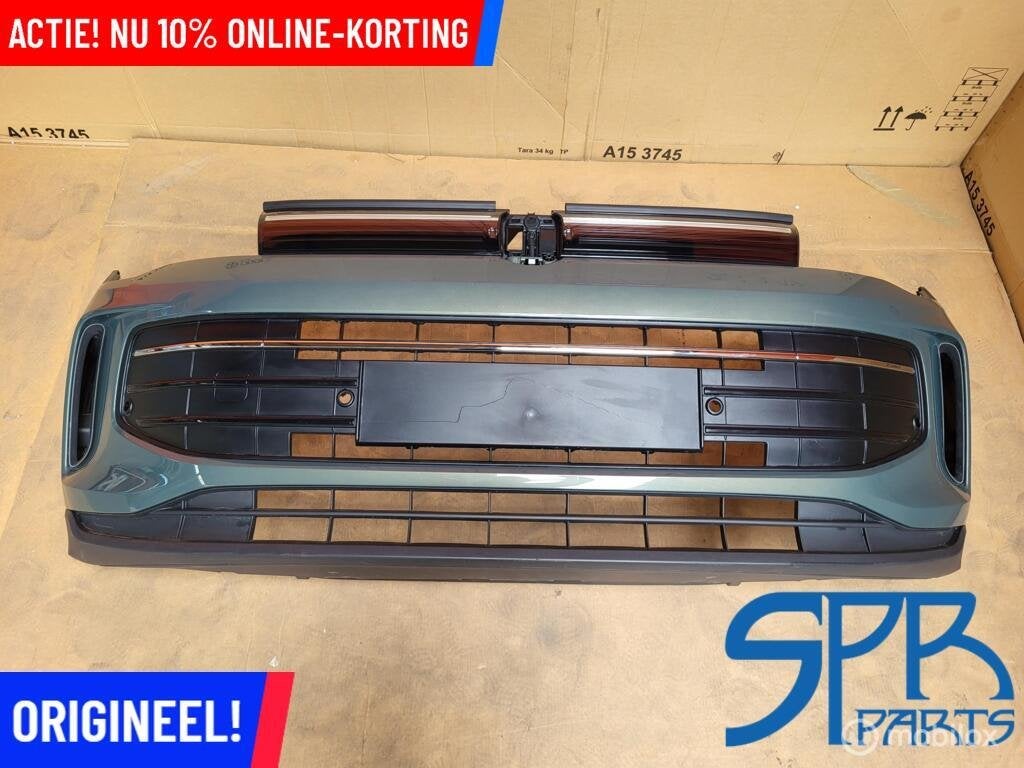 Vw TIGUAN 571 CT1 LIFE LA6H VOORBUMPER BUMPER GRILLE A6H NEW, VOLKSWAGEN, Volkswagen, Nieuw, Ophalen of Verzenden