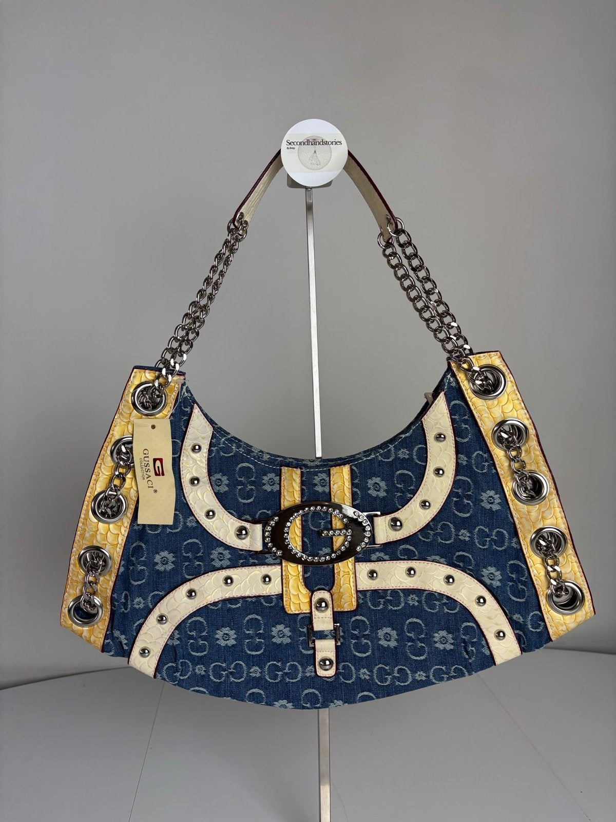 Partij Gussaci tassen, nieuw met prijskaartje, Ophalen of Verzenden, Nieuw, Blauw, Handtas