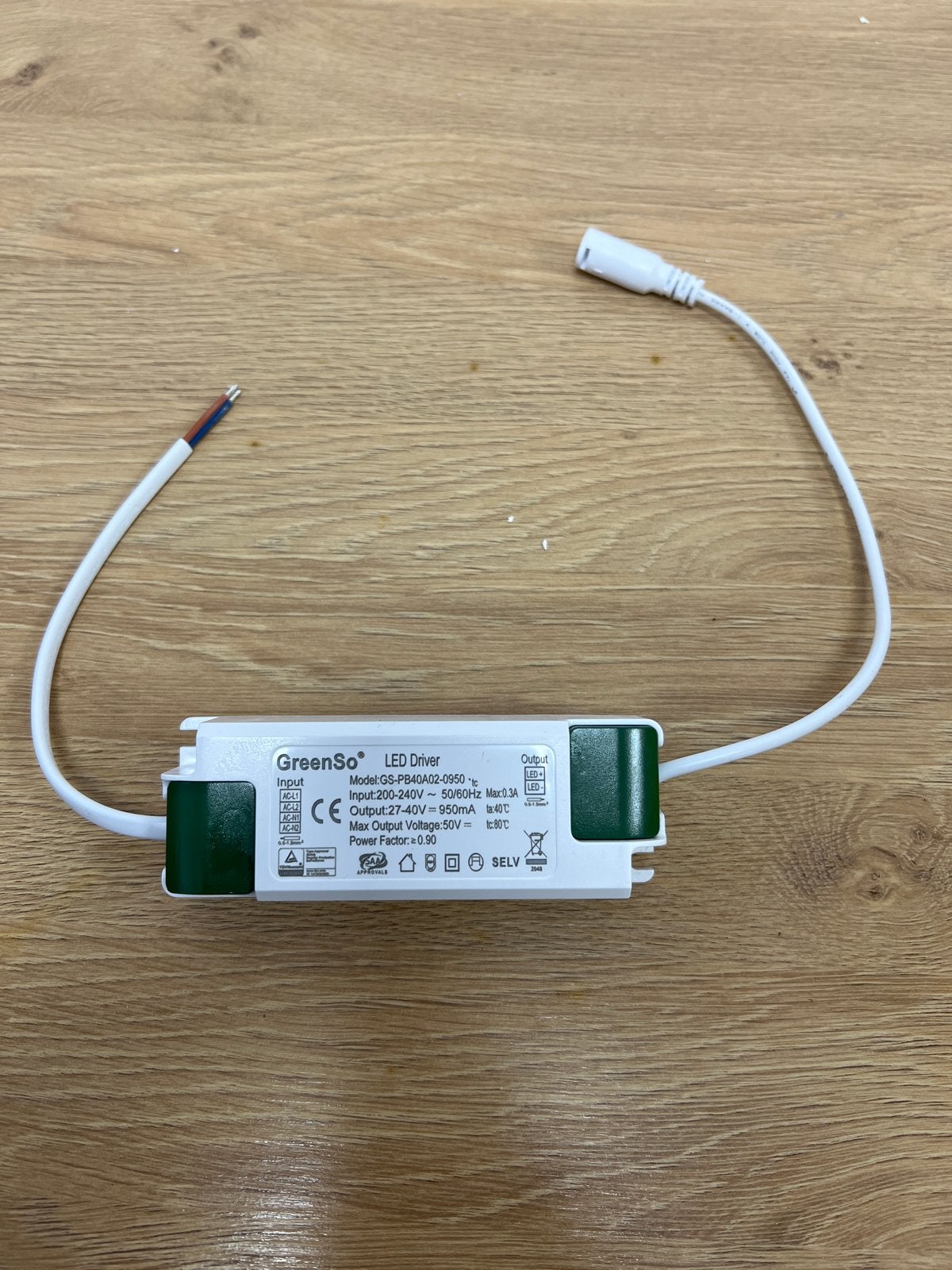 GreenSo LED Driver Model:GS-PB40A02-0950, Ophalen of Verzenden, Nieuw, Overige merken, Overige typen