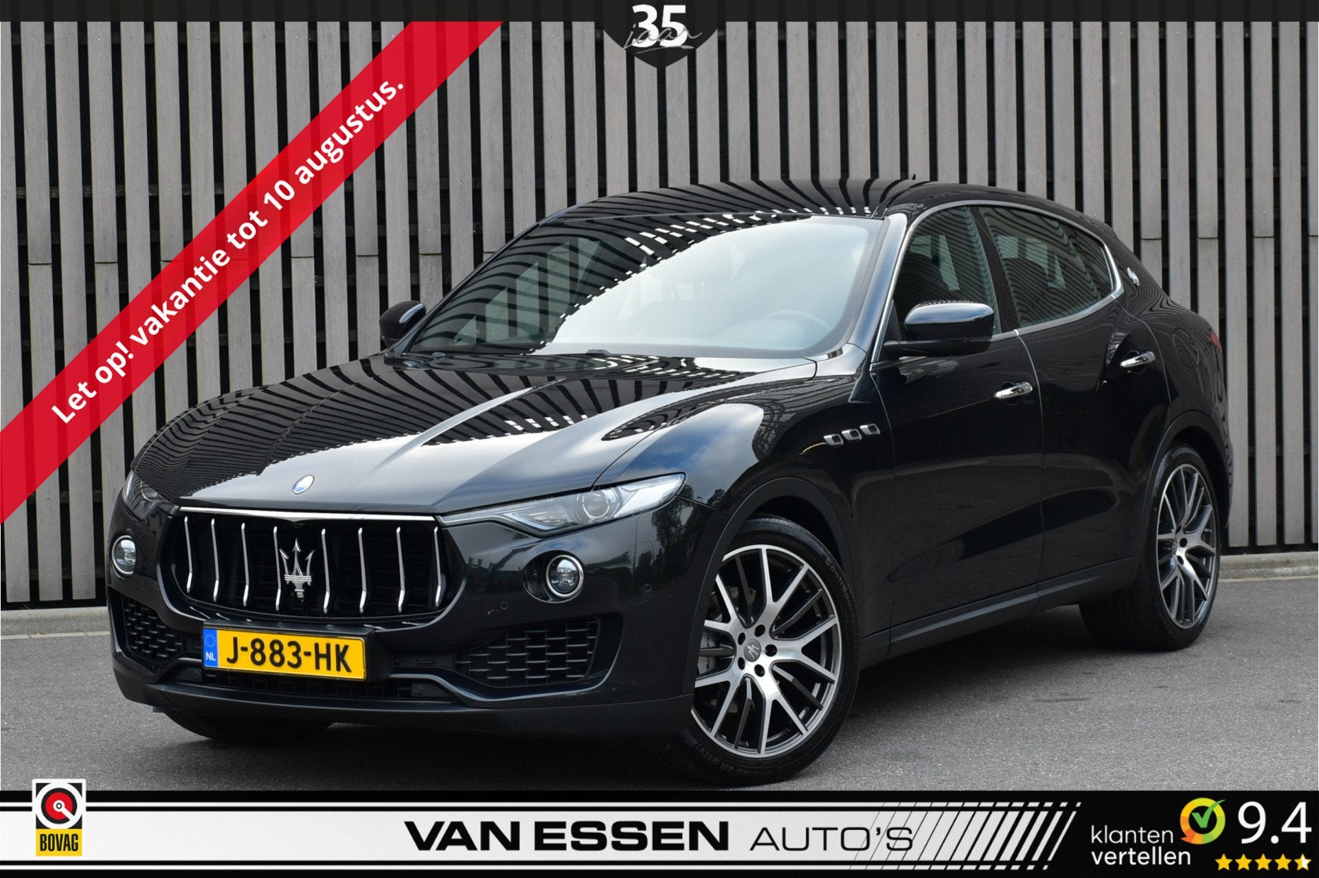 Maserati Levante 3.0 V6 D AWD Luchtvering Leder Memory Cruis, Gebruikt, Euro 6, Bedrijf, Diesel