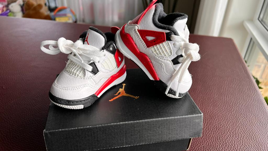 Jordan Retro TD schoentjes maat 18.5, Ophalen of Verzenden, Zo goed als nieuw, Jongen of Meisje, Sportschoenen