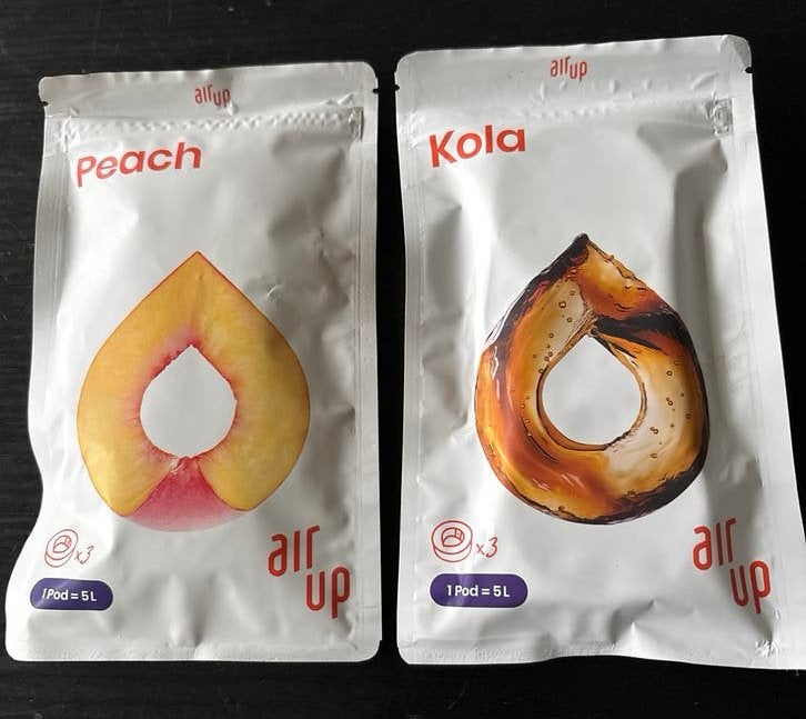 Air up pods cola + peach, Sport en Fitness, Ophalen of Verzenden, Nieuw