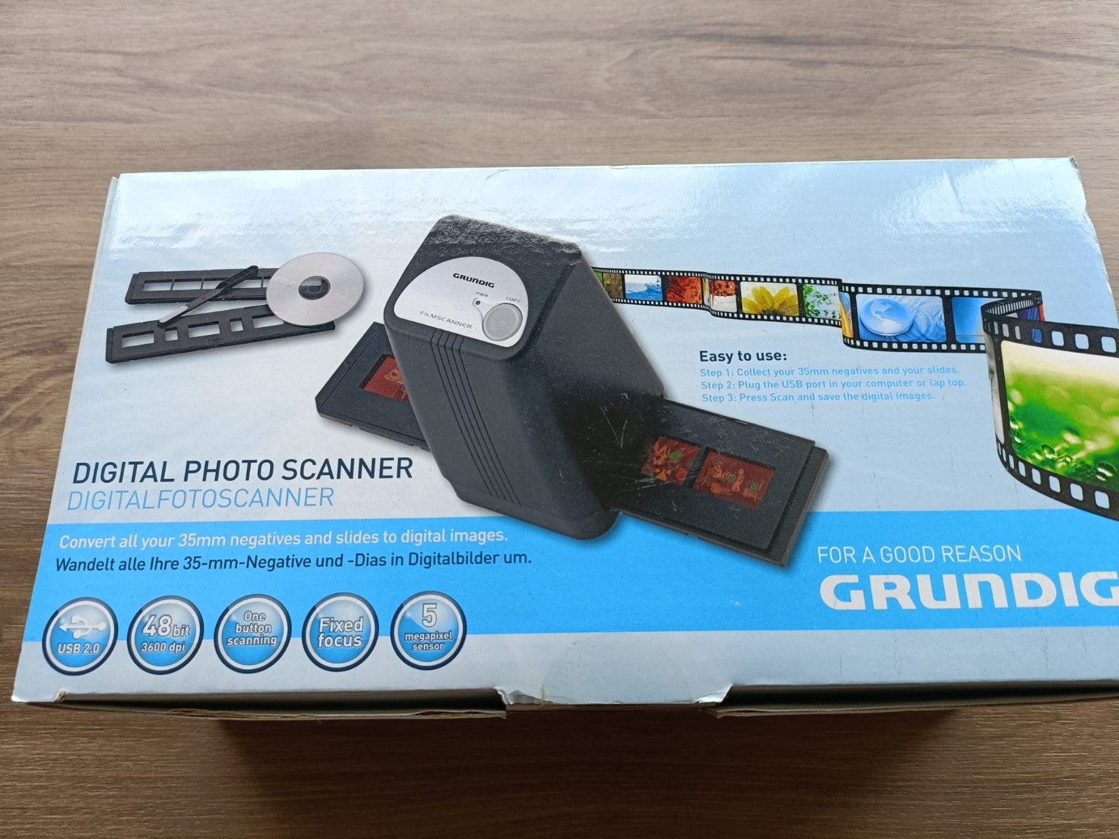 GRUNDIG digitale fotoscanner - Nieuw!, Ophalen of Verzenden, Nieuw