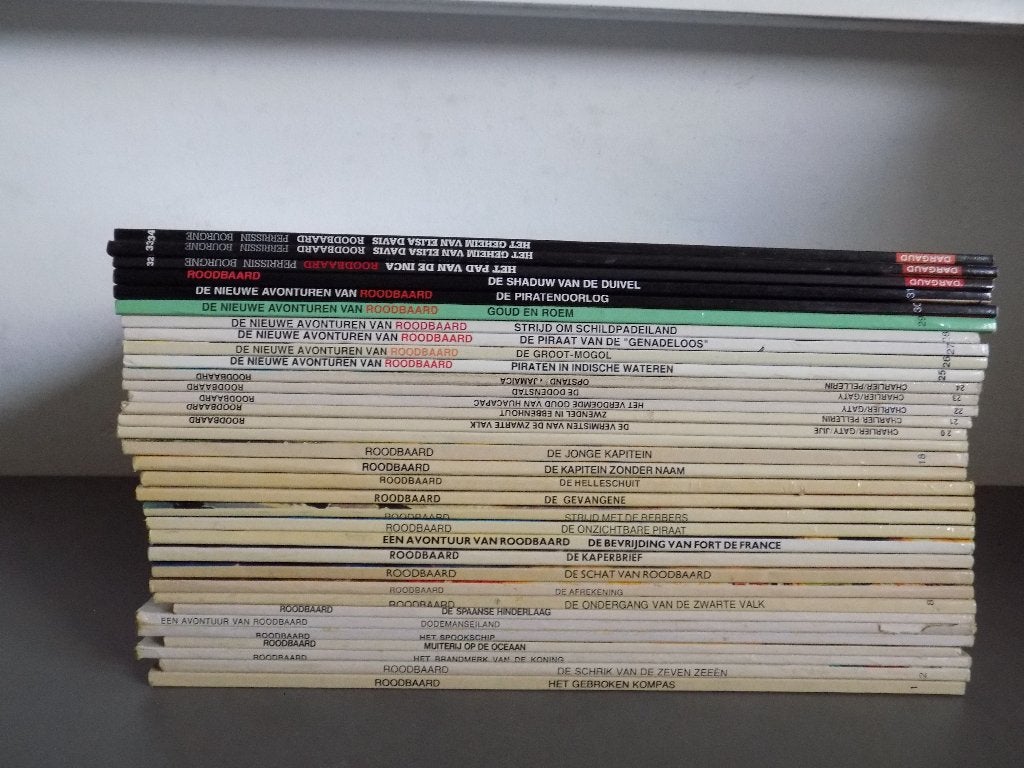 Roodbaard ~ Complete serie 1 t/m 34, Complete serie of reeks, Ophalen of Verzenden, Gelezen