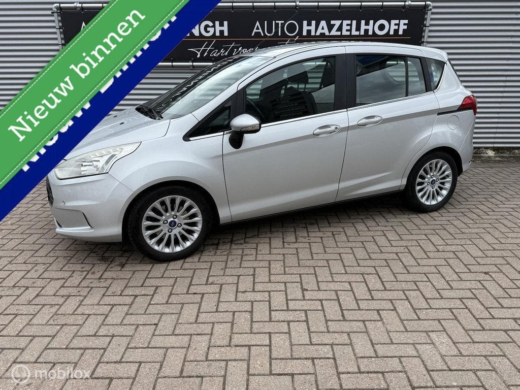 Ford B-Max 1.0 EcoBoost Titanium als nieuw | Camera | PDC V+, Voorwielaandrijving, Euro 5, 101 pk, Gebruikt