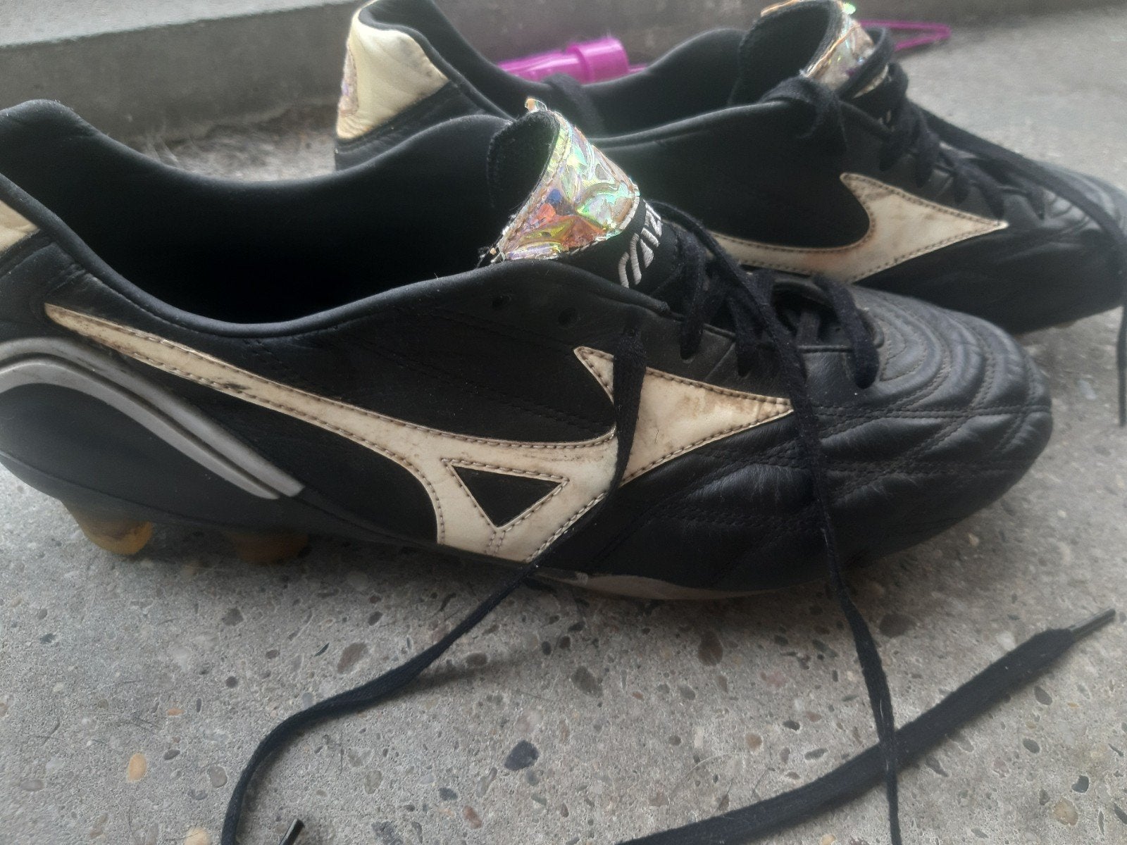 Mizuno kangeroo leer, Ophalen, Maat XS of kleiner, Schoenen, Zo goed als nieuw