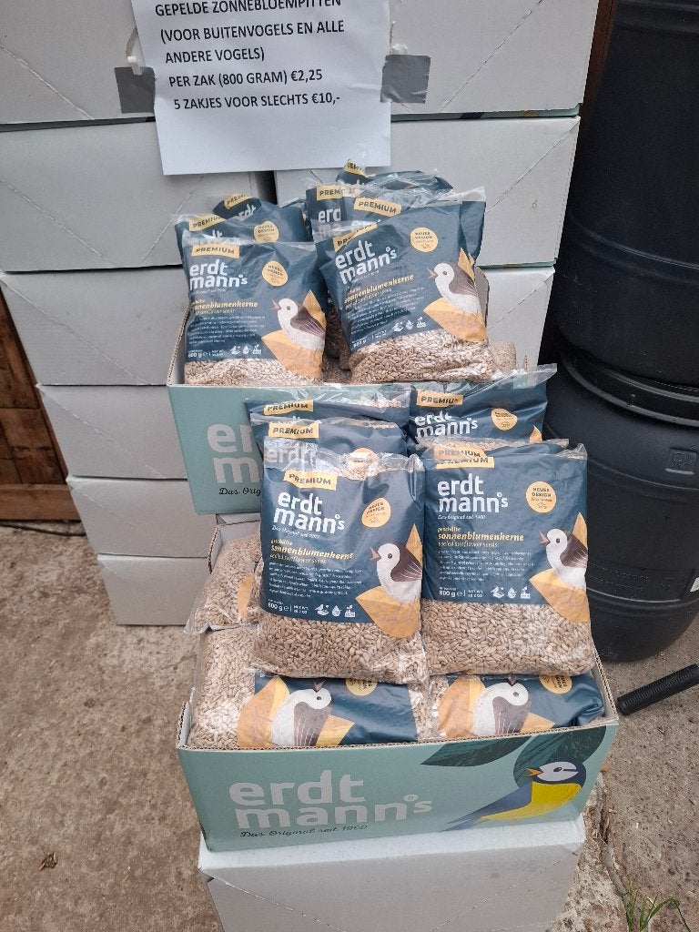 Gepelde zonnebloempitten voor de vogels, Ophalen of Verzenden, Nieuw, Overige typen
