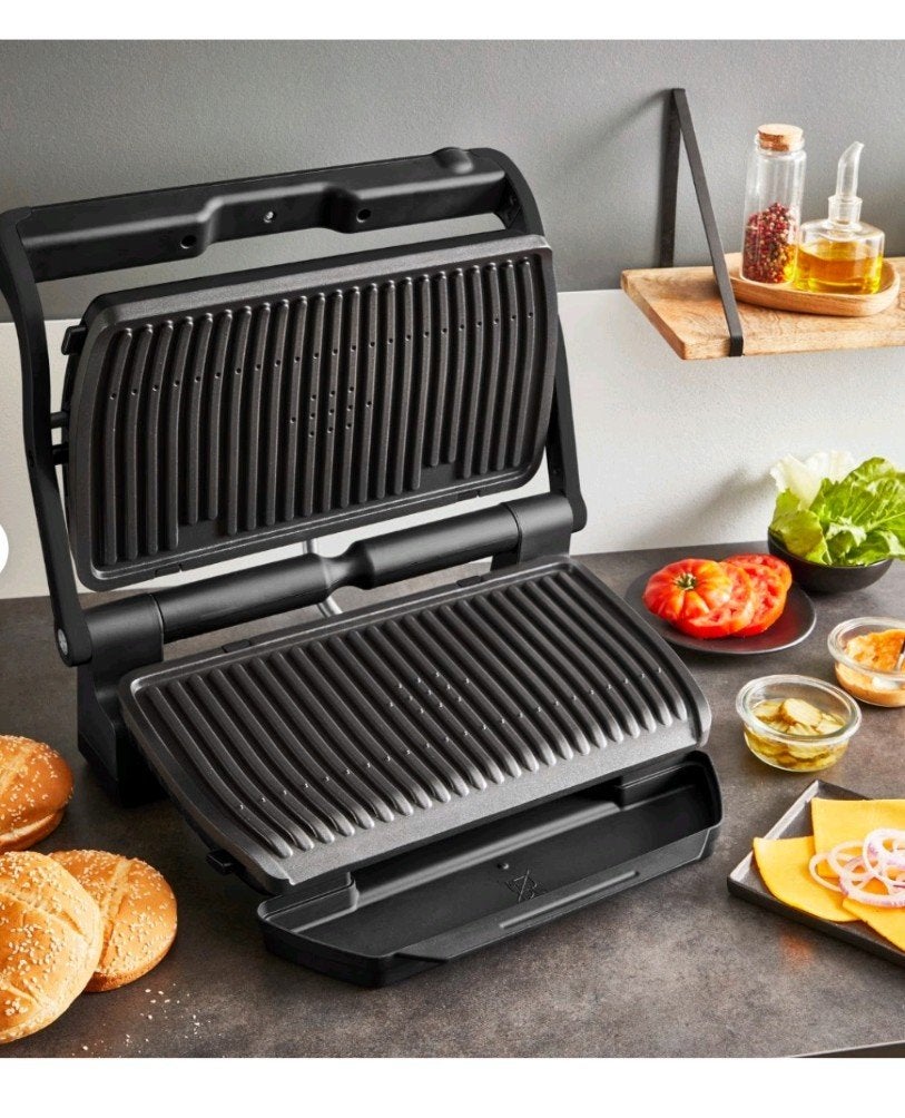 Tefal OptiGrill+ XL GC7278 Zwart - Perfecte Grillresultaten, Witgoed en Apparatuur, Grillplaten, Ophalen of Verzenden, Vaatwasmachinebestendig
