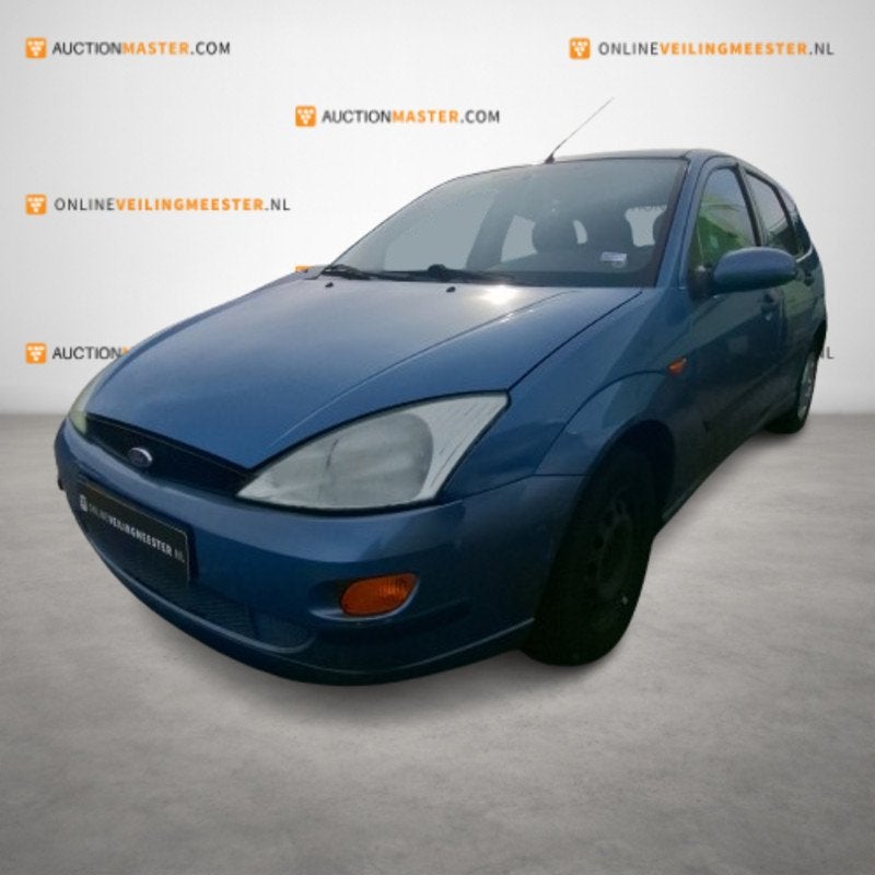 Personenauto, Ford, Focus, 1.6-16V Trend, BLAUW, 1999