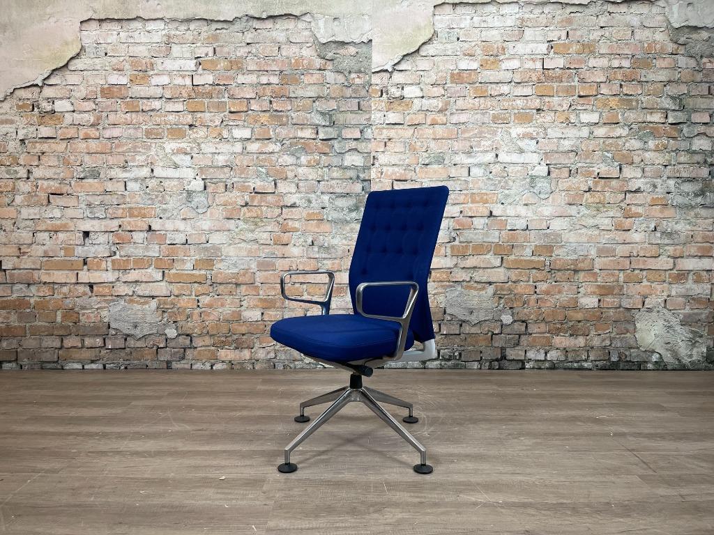 Vitra ID Trim Conference bij TheReSales, Huis en Inrichting, Bureaustoelen, Ophalen of Verzenden, Zo goed als nieuw, Blauw, Bureaustoel