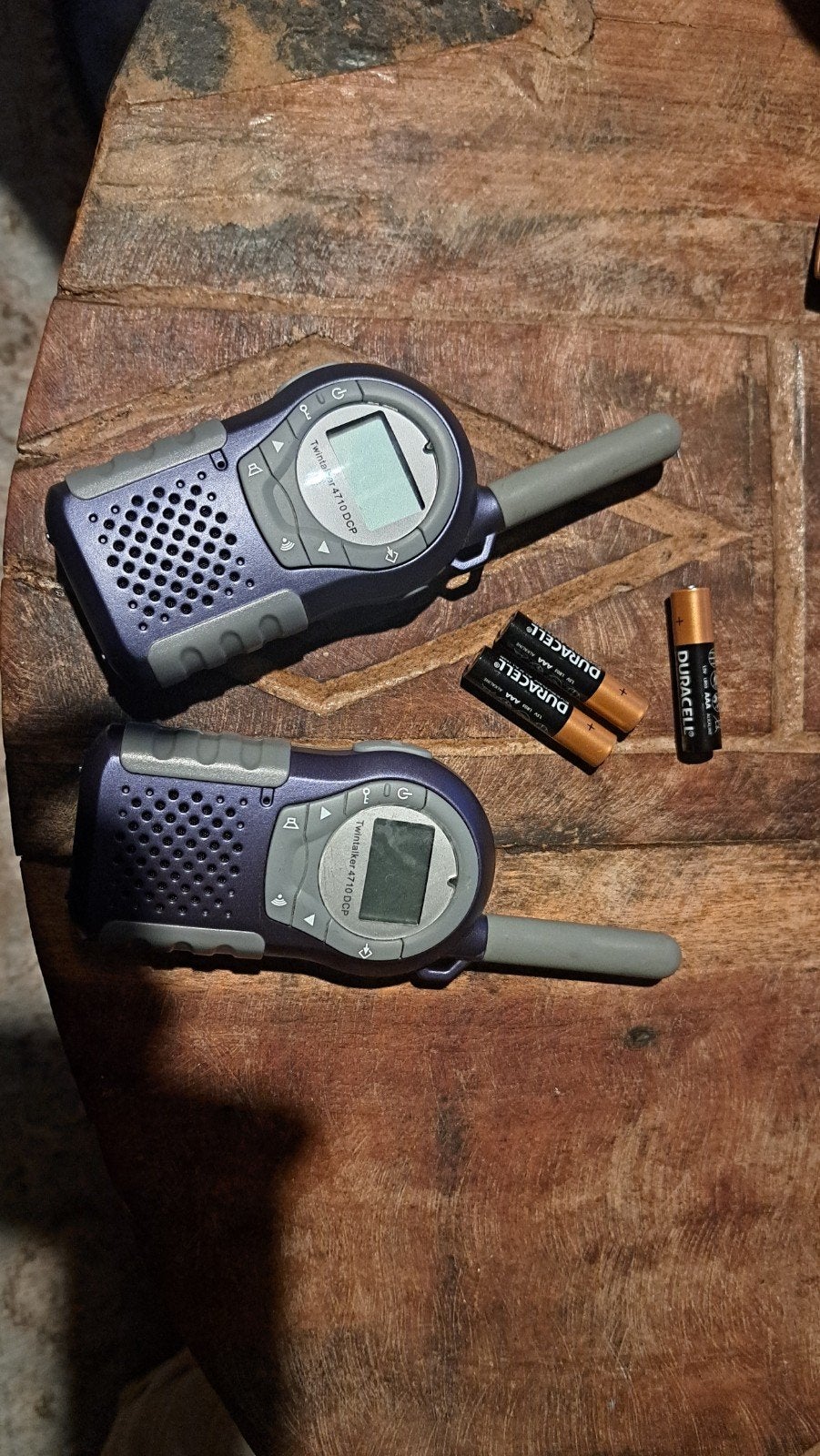 walkie  talkie, Ophalen