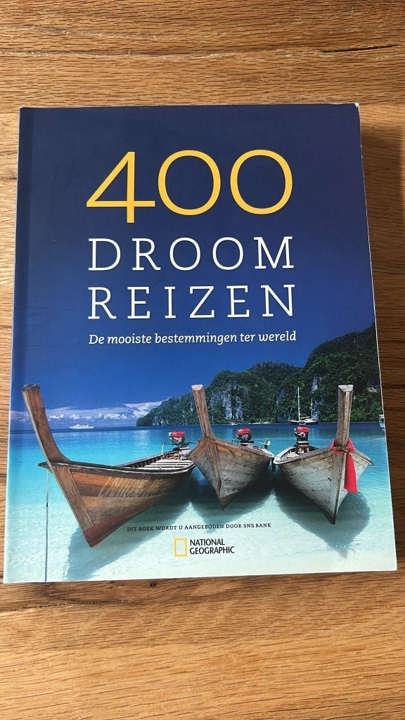 400 Droomreizen: De mooiste bestemmingen ter wereld, Boeken, Overige merken, Europa, Ophalen of Verzenden, Zo goed als nieuw
