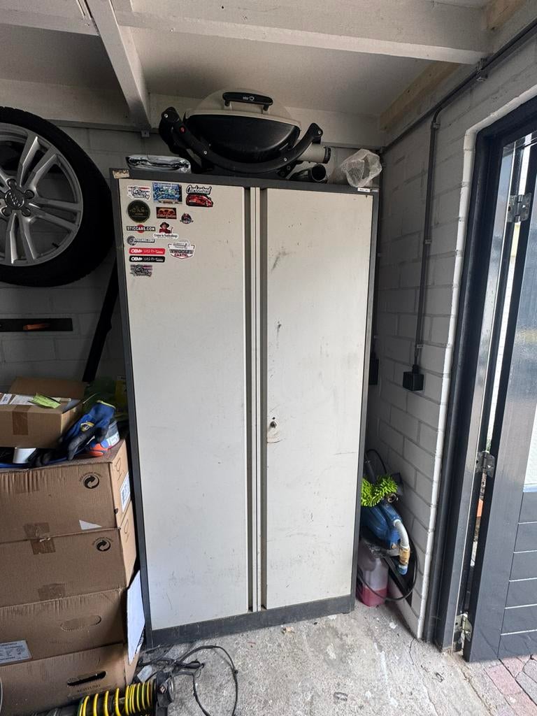 Metalen archief kast afsluitbaar, Zo goed als nieuw, Metaal, 25 tot 50 cm, 50 tot 100 cm
