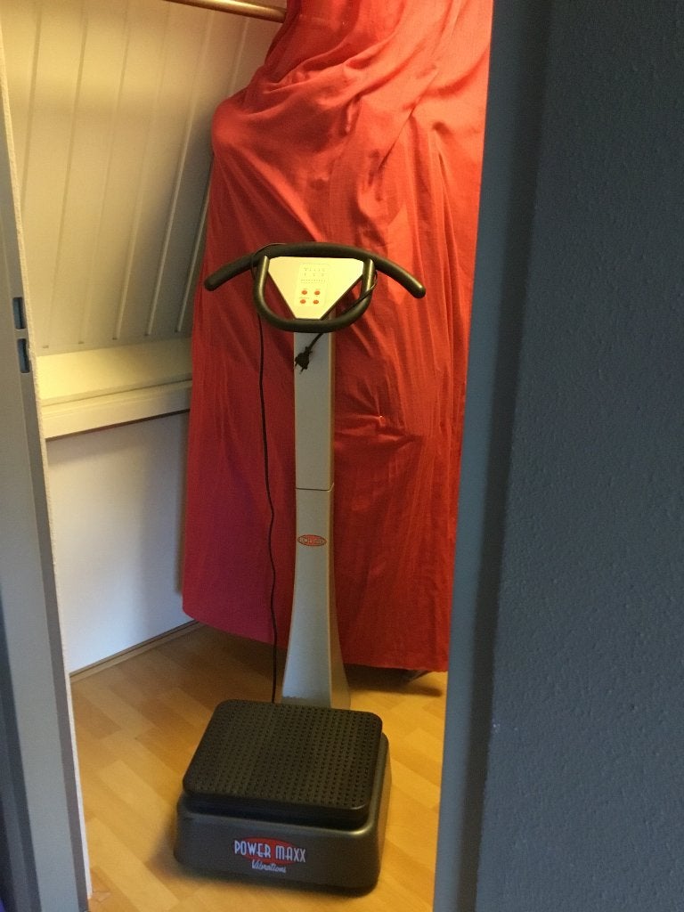 Fitness apparaat trilplaat Powermaxx, Ophalen, Overige materialen, Gebruikt, Trilplaat