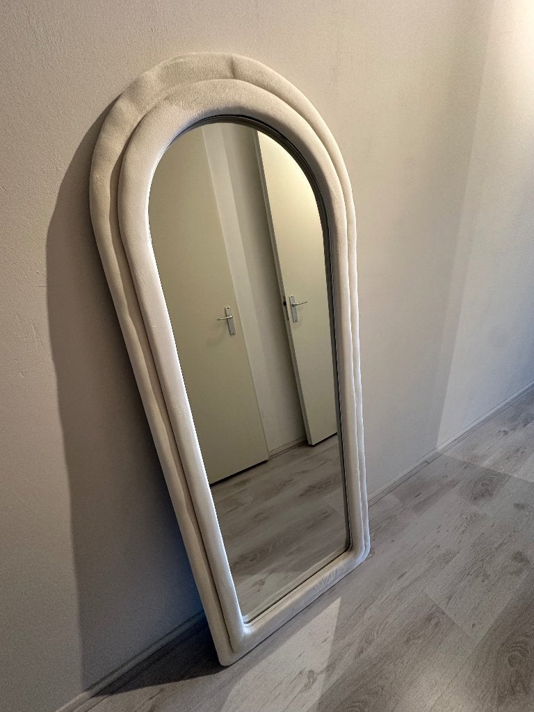 Spiegel wit 170x70, Huis en Inrichting, Woonaccessoires | Spiegels, Ophalen, Zo goed als nieuw, Overige vormen, 150 tot 200 cm