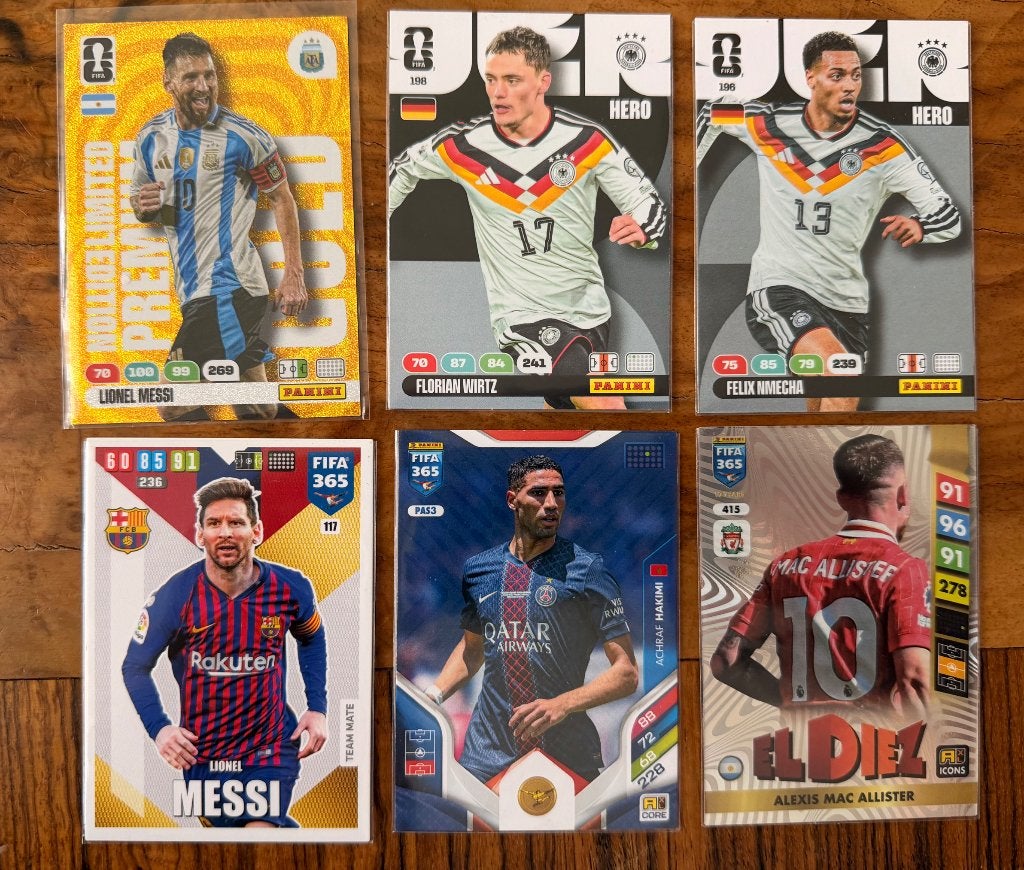 Panini voetbalplaatjes o.a Messi, Hobby en Vrije tijd, Stickers en Plaatjes, Ophalen of Verzenden, Zo goed als nieuw, Plaatje