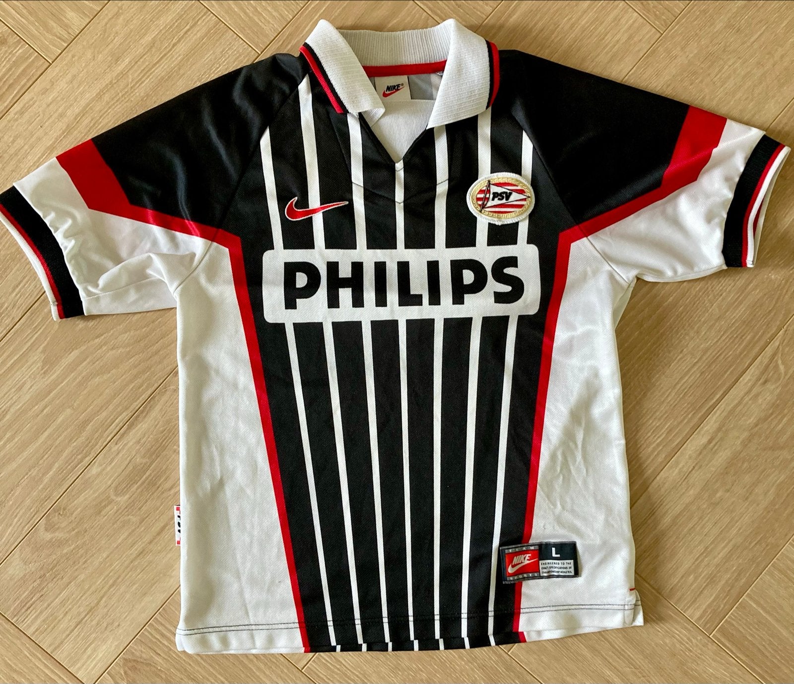 Vintage PSV Nike Thuisshirt - Maat L (152-164), Maat L, Ophalen of Verzenden, Zo goed als nieuw, Shirt