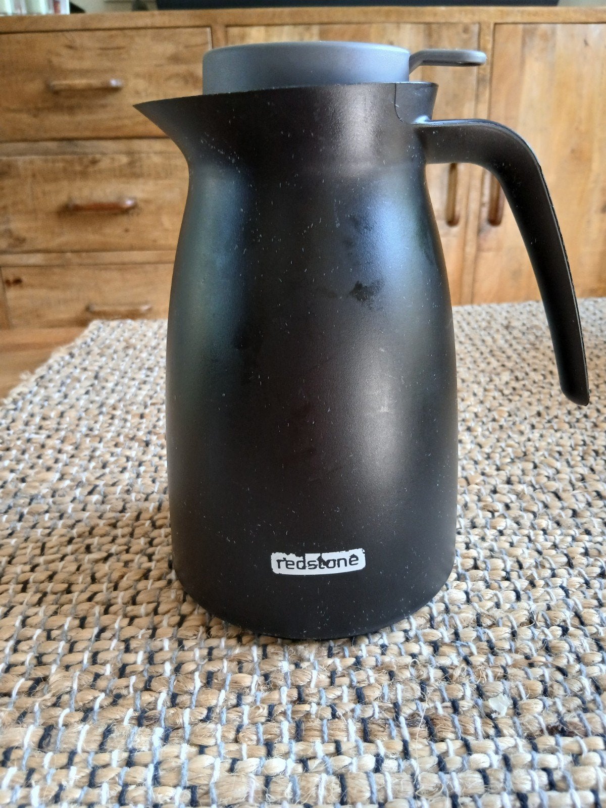 Thermoskan zwart, Ophalen, Zo goed als nieuw, Koffiemachine
