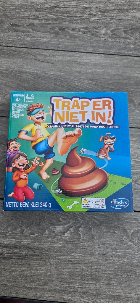 trap er niet in spel, Hobby en Vrije tijd, Ophalen of Verzenden, Gebruikt