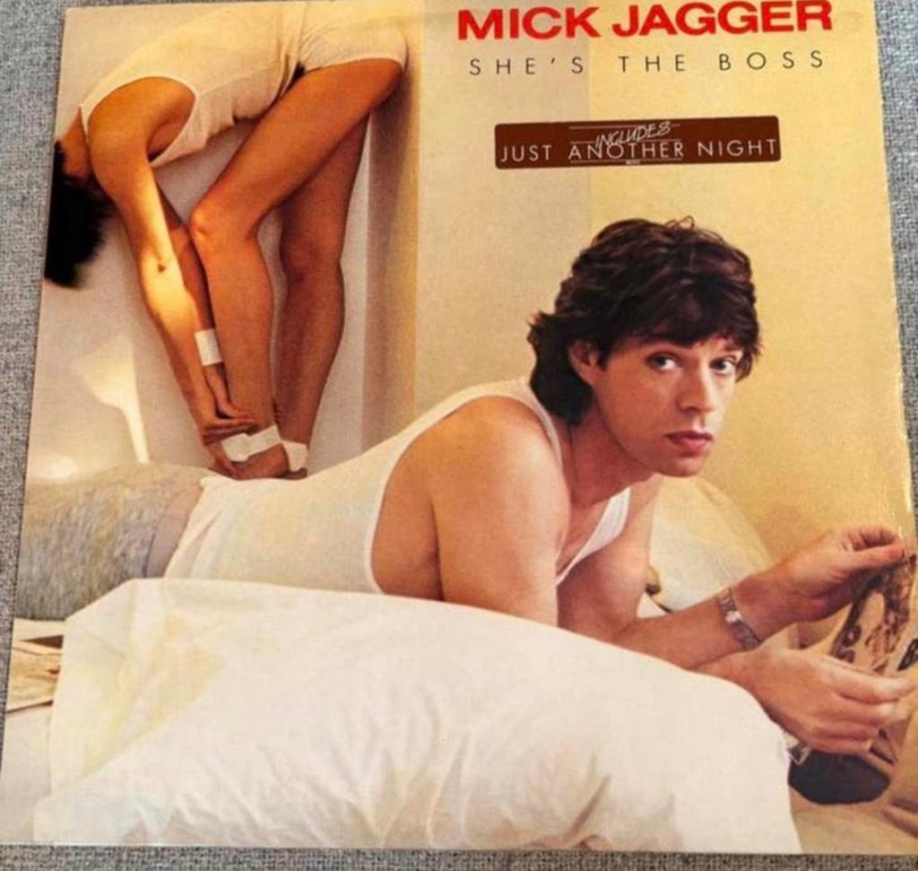 Lp vinyl Mick Jagger (Rolling Stones) - She’s the boss, Cd's en Dvd's, Vinyl | Rock, Ophalen of Verzenden, Gebruikt, 12 inch, Poprock