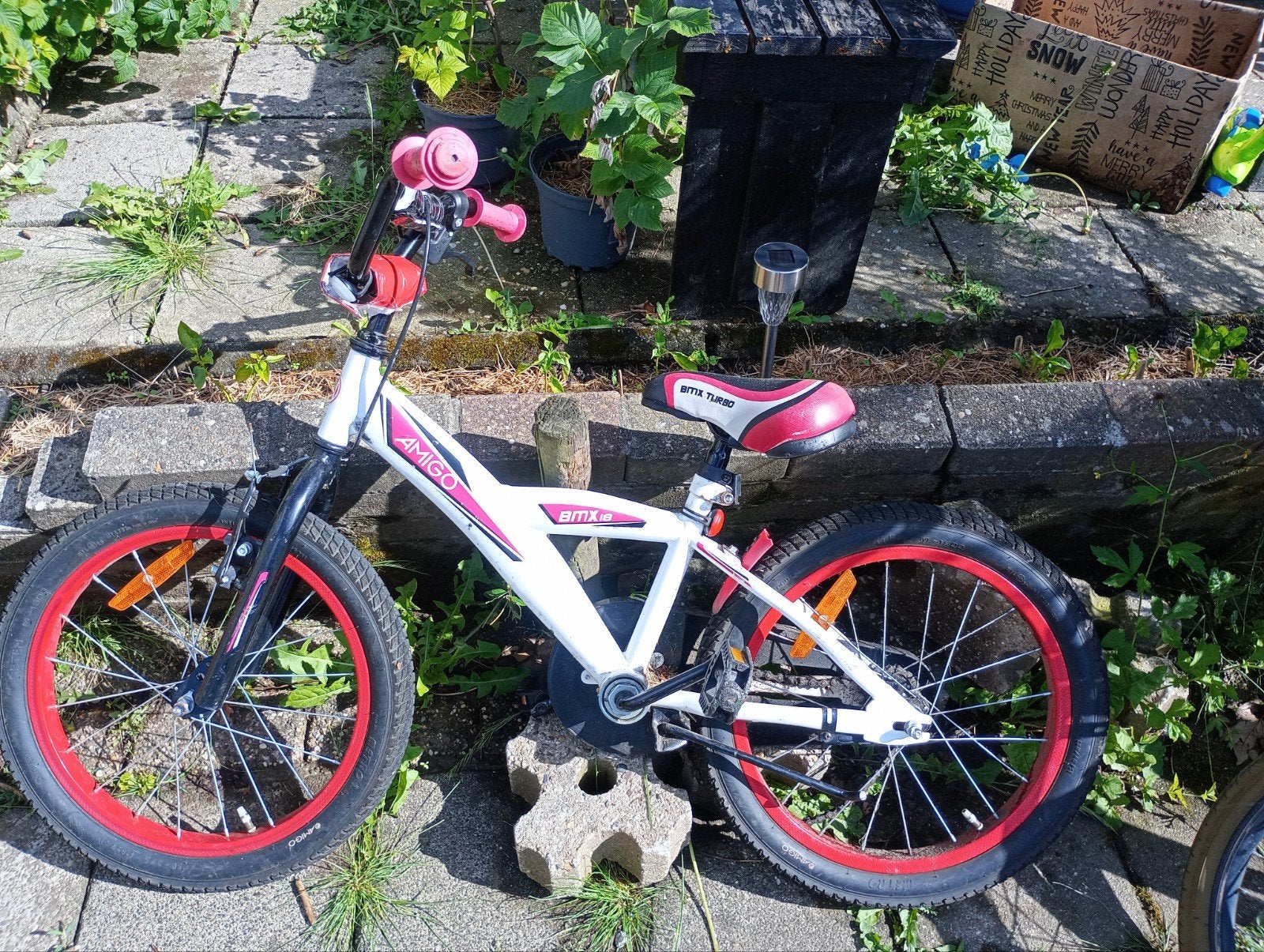 Kinderfiets BMX Amigo, Fietsen en Brommers, Fietsen | Kinderfietsjes, Ophalen of Verzenden, Gebruikt, Minder dan 16 inch