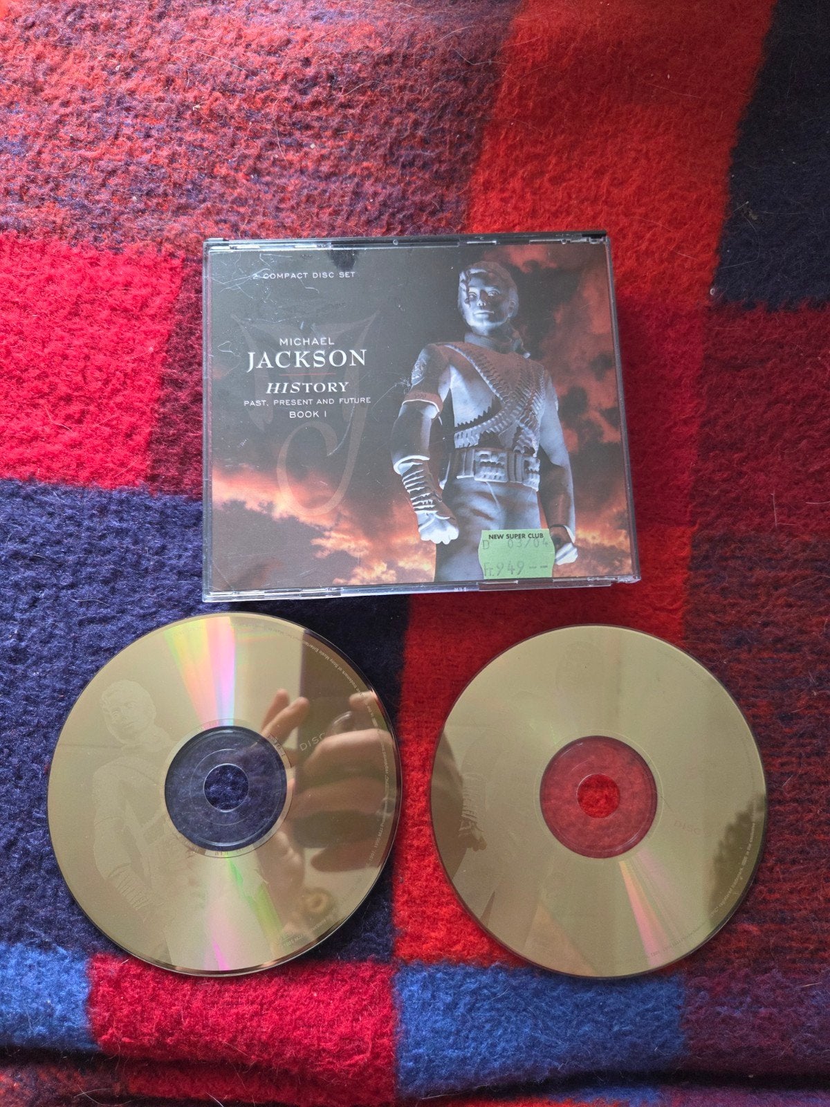 Michael Jackson – HIStory: Past, Present and Future, Book I, Ophalen of Verzenden, Zo goed als nieuw, Pop
