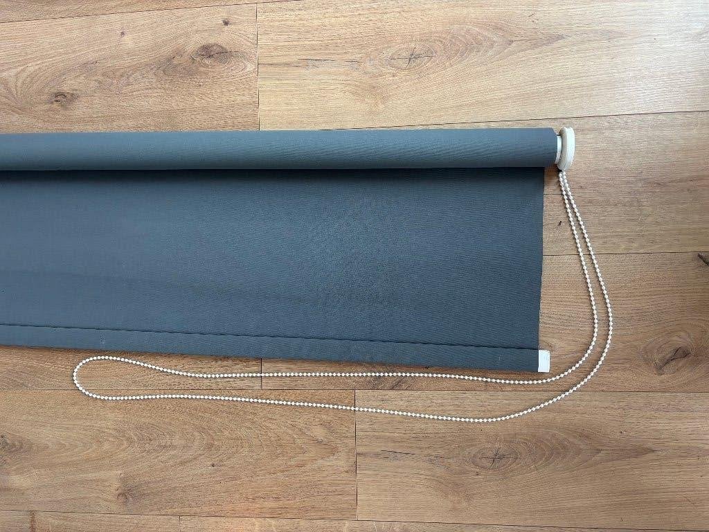 Rolgordijnen Grijs 2600mm Breedte x 1700mm Hoogte, Ophalen, Overige materialen, Rolgordijn, 170 cm