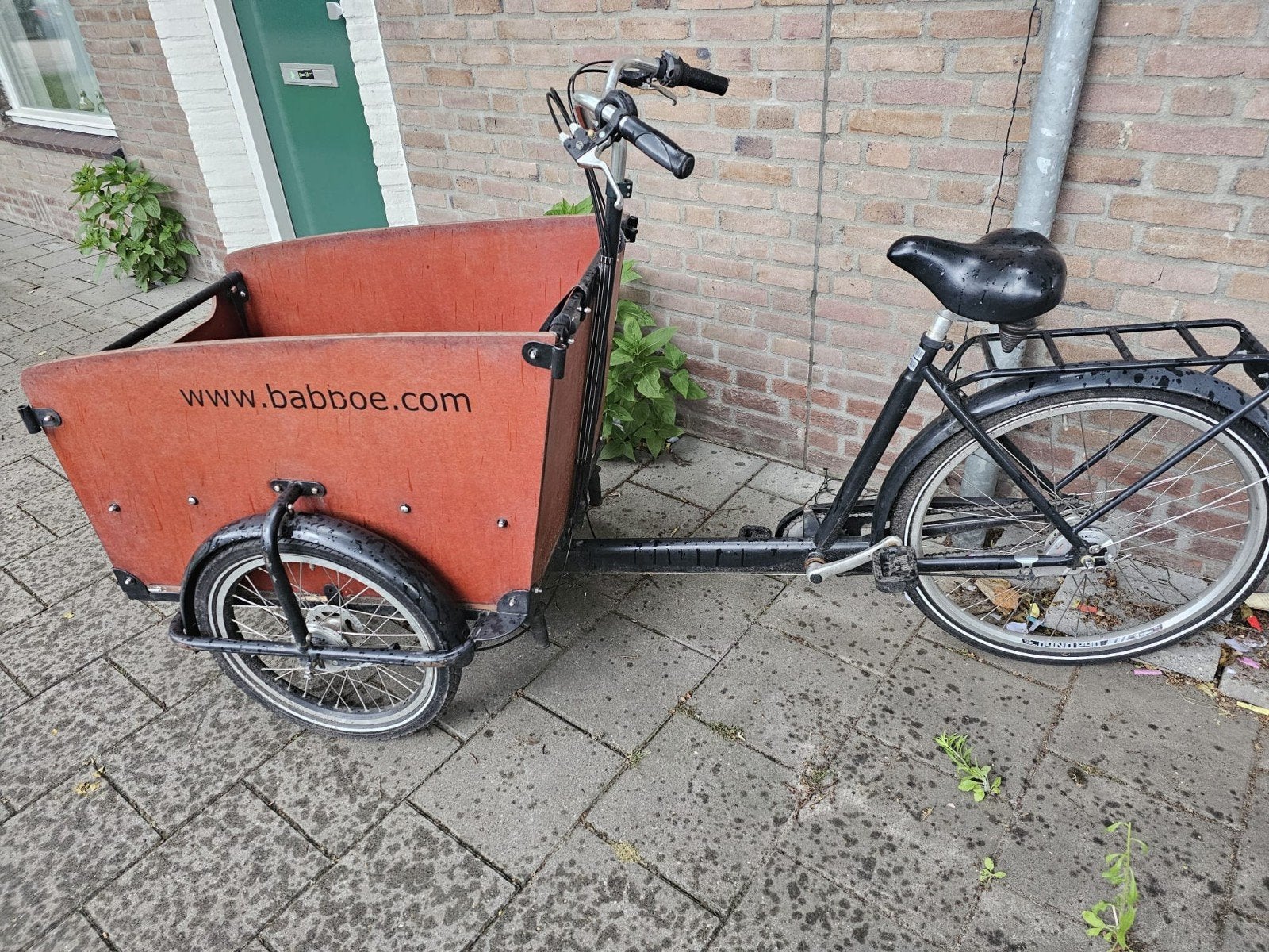 Bakfiets, Fietsen en Brommers, 4 kinderen of meer, Gebruikt, Schijfrem, Ophalen