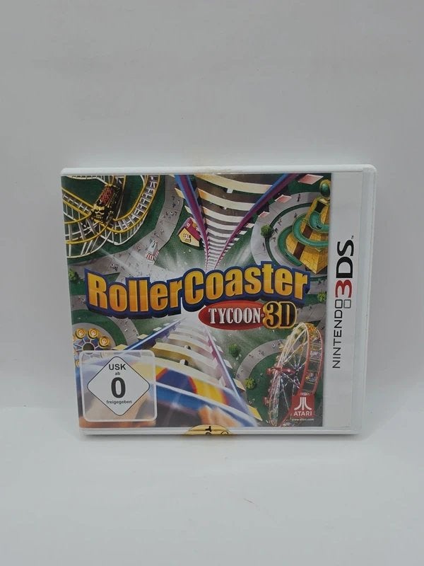 Rollercoaster Tycoon 3d Nintendo 3DS, 11-1 Hokotate-cho, Kamitoba, Minami-ku, Kyoto 601-8501, Japan, 1 speler, 11-1 Hokotate-cho, Kamitoba, Minami-ku, Kyoto 601-8501, Japan