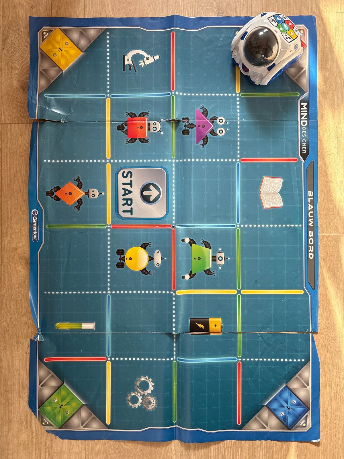 Clementoni Mind Designer Robot Speelgoed 7+ STEM, Ophalen of Verzenden, Zo goed als nieuw, Elektronica, Met geluid