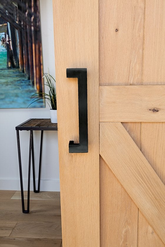 Massief eiken houten binnendeur barndeur loftdeur landelijk, Niet ingevuld, 80 tot 100 cm, Binnendeur, Niet ingevuld