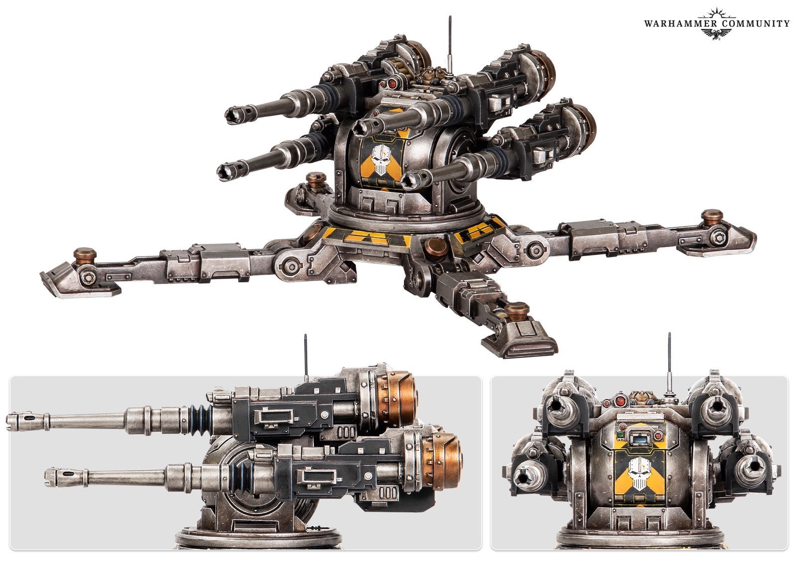 Araknar quad accelerator platform on sprue 30k, Verzenden, Zo goed als nieuw, Warhammer, Figuurtje(s)