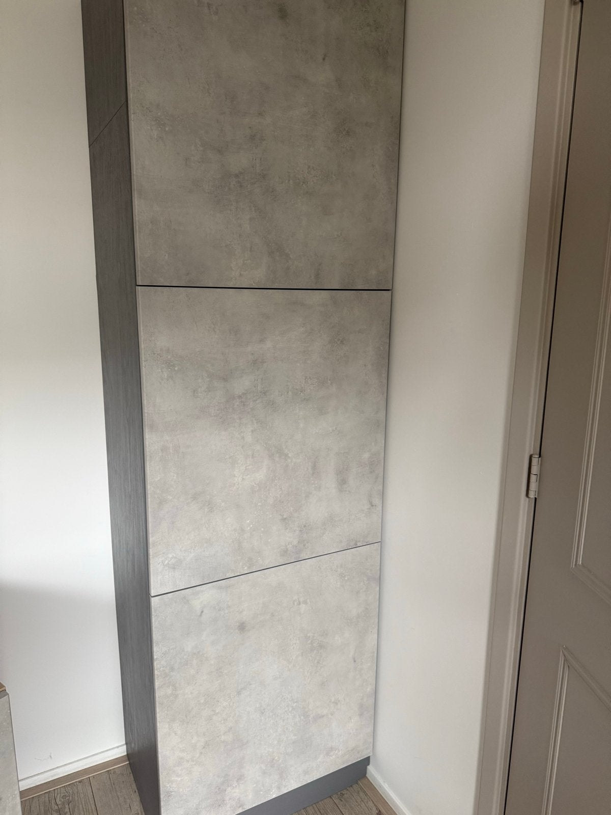 3x IKEA KALLVIKEN deurtjes 60x64cm betonlook, Ophalen, Zo goed als nieuw