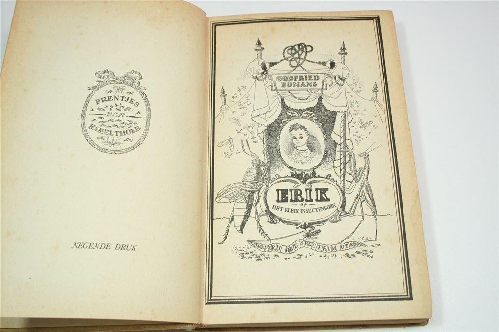 Erik — Bomans [Vintage Geïllustreerde Uitgave 1942], Boeken, Literatuur, Ophalen of Verzenden, Gelezen