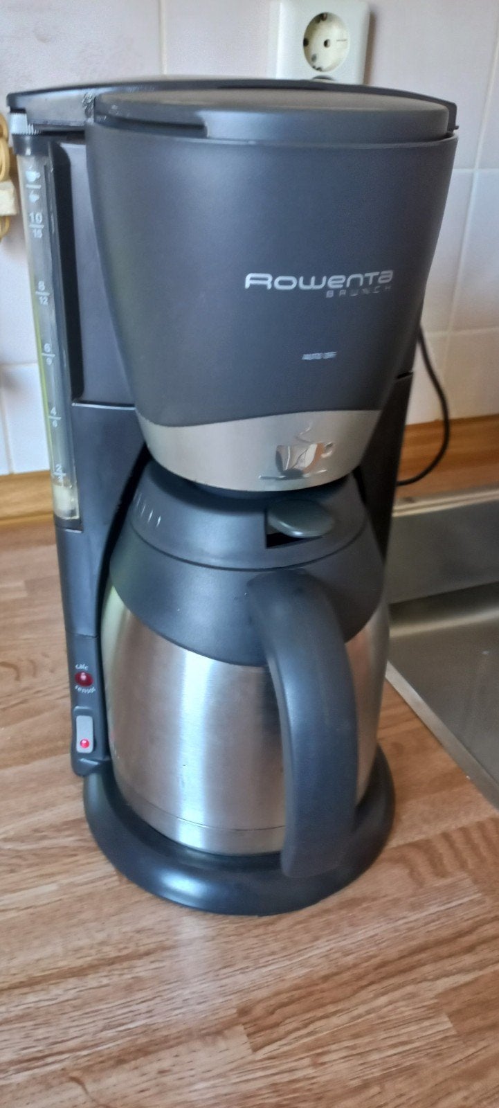 Koffiemachine Rowenta  filterkoffie 800 watt met thermoskan., Witgoed en Apparatuur, Koffiezetapparaten, 10 kopjes of meer, Ophalen
